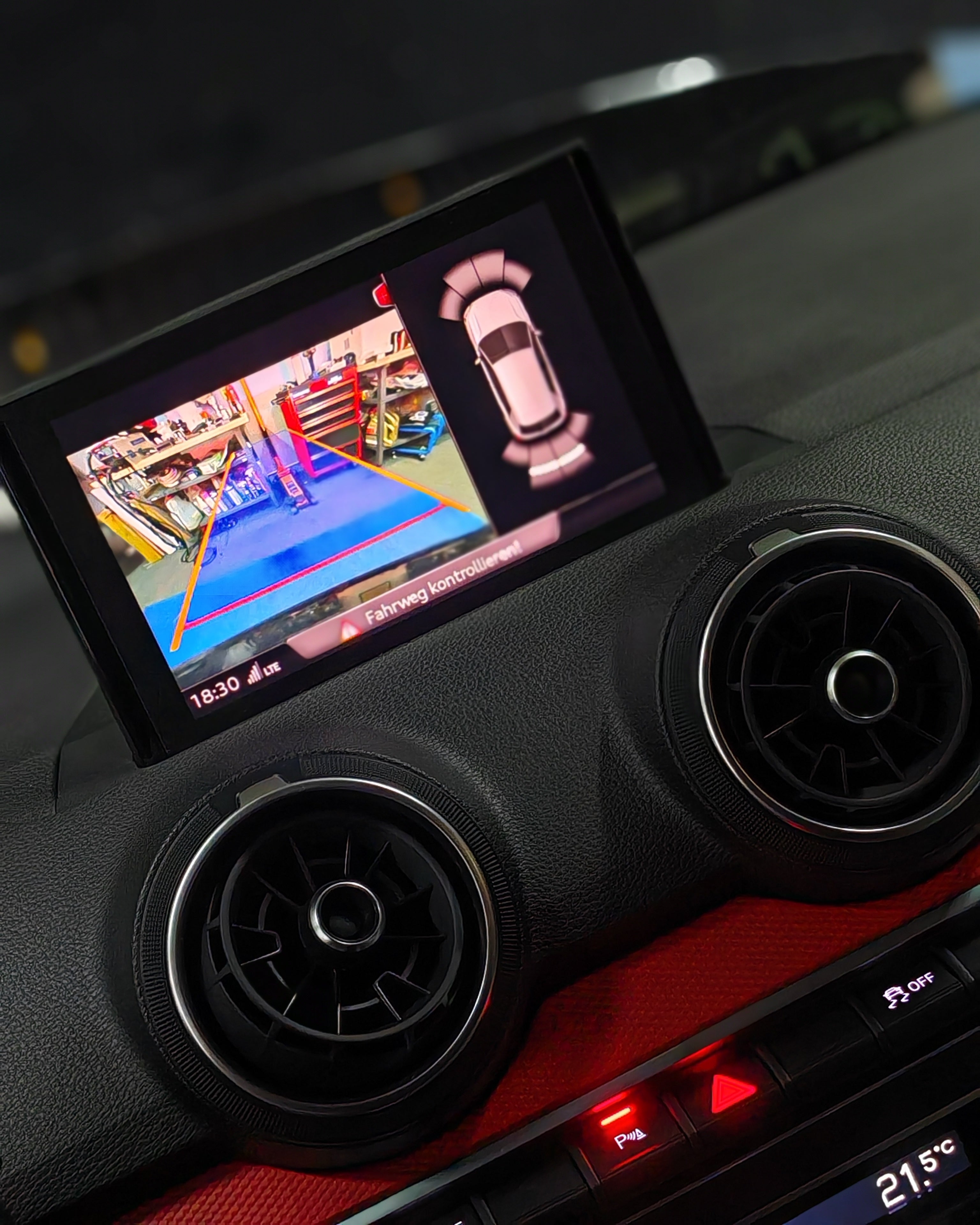 Audi Q2 GA – Rückfahrkamera Nachrüstung inkl. Montage ab