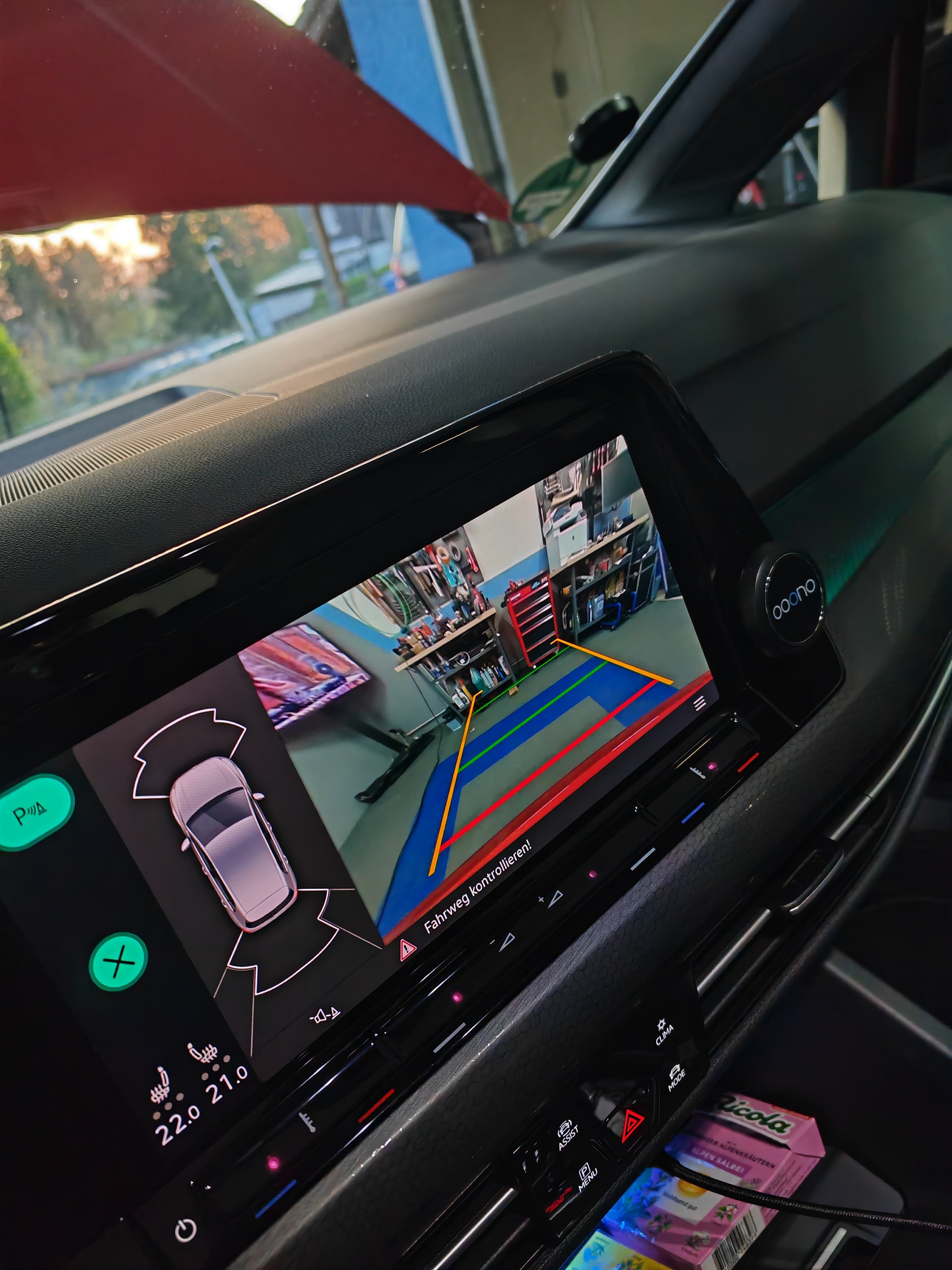 VW Golf 8 CD – Rückfahrkamera Nachrüstung inkl. Montage ab