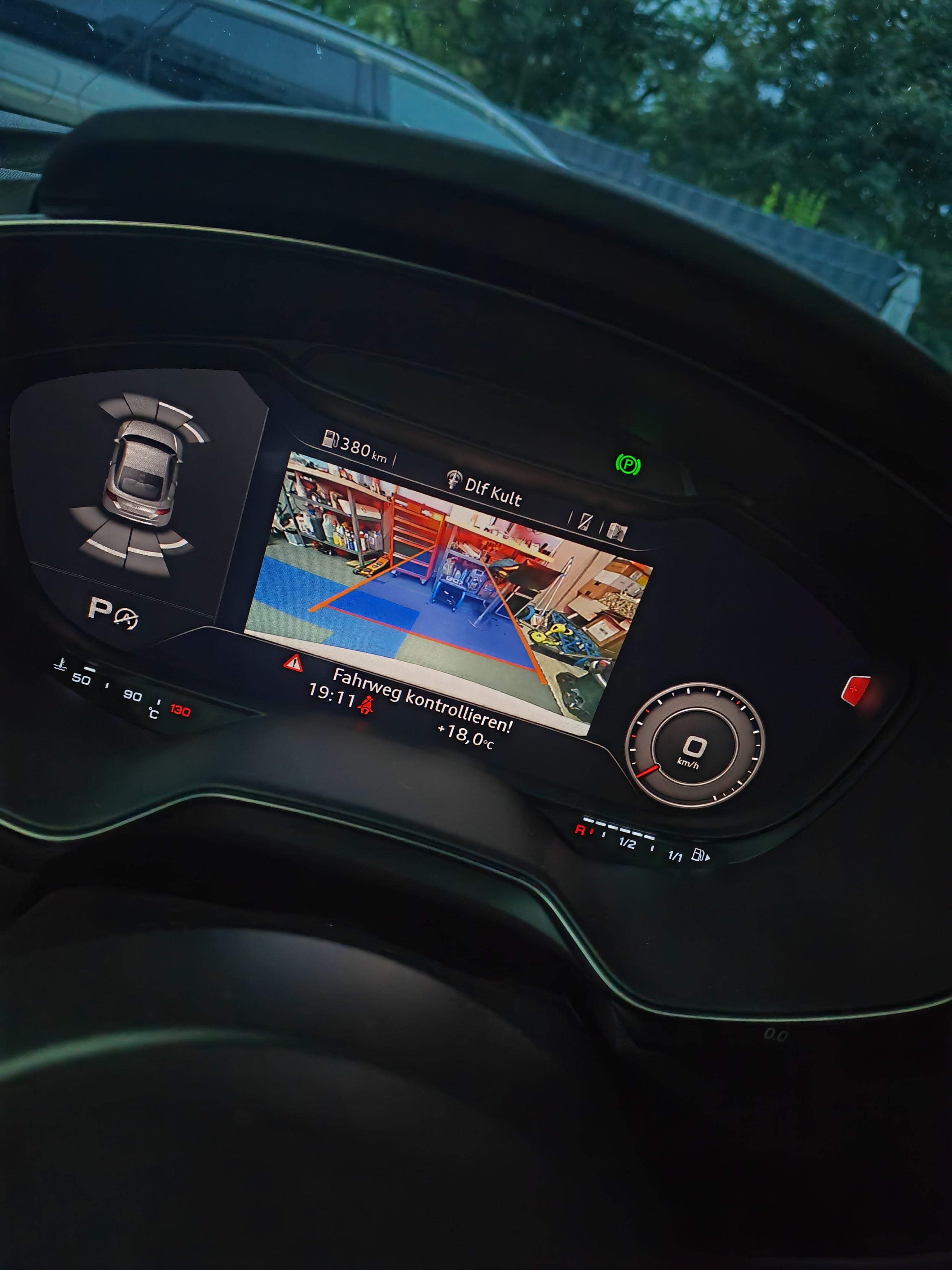 Audi TT 8S – Rückfahrkamera Nachrüstung inkl. Montage ab